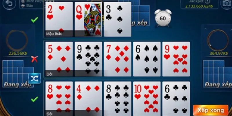 Hướng dẫn tính điểm và quy tắc chơi Mậu Binh chuẩn xác