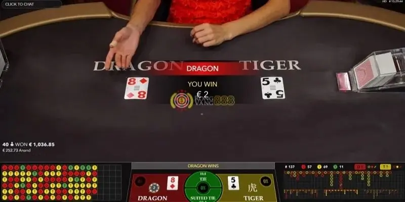 Game bài rồng hổ dễ thắng lớn khi chơi cá cược