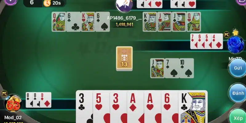 Cách chơi phỏm 9 cây cơ bản cho người mới bắt đầu