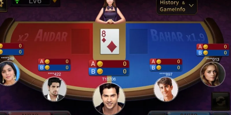 Quy tắc chơi và cách tính điểm trong Andar Bahar