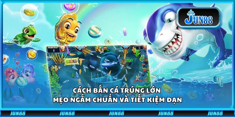 Cách bắn cá trúng lớn – mẹo ngắm chuẩn và tiết kiệm đạn