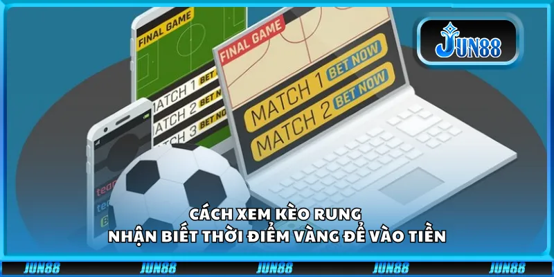 Cách xem kèo rung - Nhận biết thời điểm vàng để vào tiền