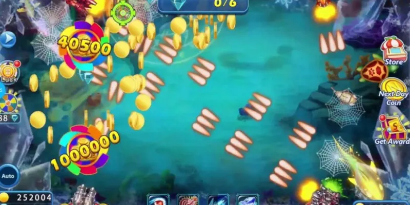 Trải nghiệm kho vũ khí đa dạng trong trò chơi bắn cá